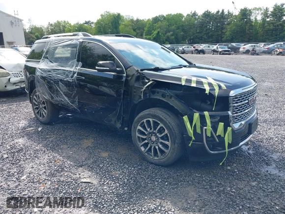 2022 GMC Acadia Denali with VIN 1GKKNXLSXNZ175038, listed as a IAAI auction lot 42463525 with 28,875 mi miles and . Bid and sale history available at DreamBid. Image 1.