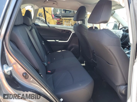 2024 Toyota RAV4 LE with VIN 2T3F1RFV9RC476045, listed as a Copart auction lot 55453285 with 7,622 mi miles and Salvage title. Bid and sale history available at DreamBid. Image 10.