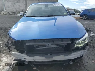 2017 BMW 2 Series M240i xDrive with VIN WBA2G3C52HV640901, listed as a Copart auction lot 85121474 with 37,965 mi miles and Salvage Title. Bid and sale history available at carsss.com. Image 5.