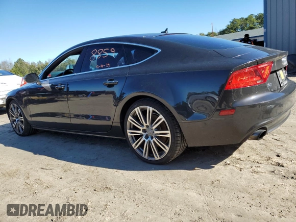2015 Audi A7 Premium Plus with VIN WAUWGAFC1FN029061, listed as a Copart auction lot 88324805 with 91,038 mi miles and Salvage title. Bid and sale history available at DreamBid. Image 2.