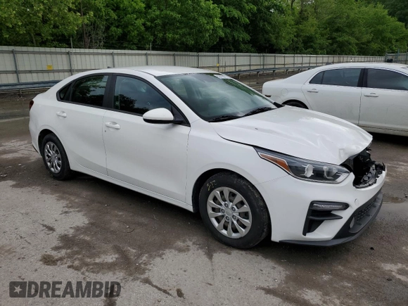 2019 Kia Forte LXS with VIN 3KPF24AD8KE006295, listed as a Copart auction lot 58470675 with 100,879 mi miles and Salvage title. Bid and sale history available at DreamBid. Image 4.