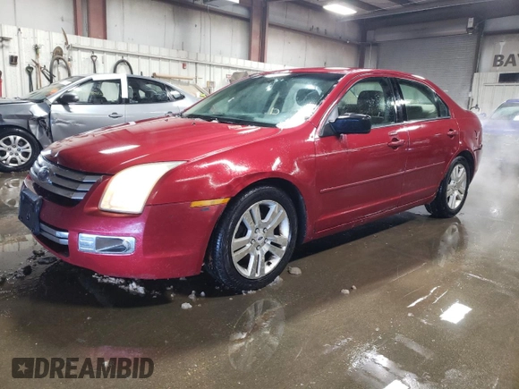 2008 Ford Fusion SEL with VIN 3FAHP08138R220357, listed as a Copart auction lot 43343715 with 182,541 mi miles and Salvage Title. Bid and sale history available at carsss.com. Image 1.