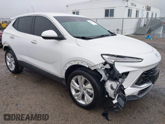 2024 Buick Encore GX Preferred with VIN KL4AMCSL3RB107086, listed as a IAAI auction lot 41431192 with 9,751 mi miles and . Bid and sale history available at DreamBid. Image 1.