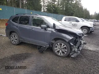 2021 Subaru Forester Limited with VIN JF2SKAUC6MH540345, listed as a Copart auction lot 45773295 with 20,291 mi miles and Salvage Title. Bid and sale history available at carsss.com. Image 4.