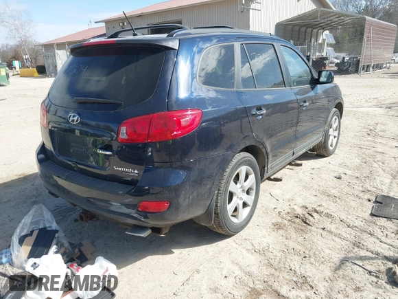 2009 Hyundai Santa Fe SE with VIN 5NMSH73E69H264547, listed as a IAAI auction lot 41812304 with 224,088 mi miles and . Bid and sale history available at DreamBid. Image 4.