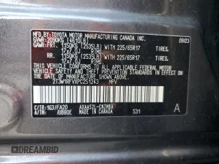 2023 Toyota RAV4 XLE with VIN 2T3W1RFVXPC251243, listed as a Copart auction lot 46875395 with 28,222 mi miles and Salvage Title. Bid and sale history available at carsss.com. Image 13.