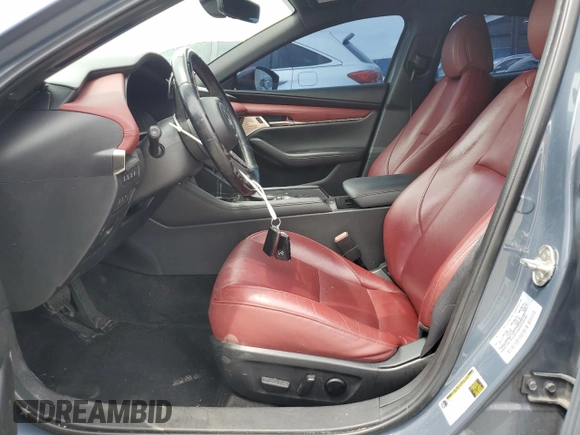 2021 Mazda 3 Premium Plus with VIN JM1BPBNY8M1348692, listed as a Copart auction lot 55781945 with 35,110 mi miles and Salvage Title. Bid and sale history available at DreamBid. Image 7.