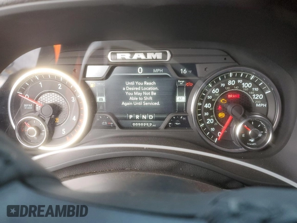 2024 Ram 3500 Laramie with VIN 3C63RRJLXRG272877, listed as a Copart auction lot 45136205 with 5,025 mi miles and Salvage Title. Bid and sale history available at carsss.com. Image 9.