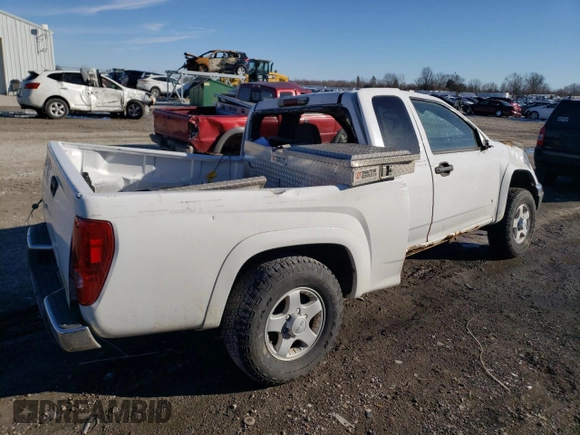 2008 GMC Canyon z VIN 1GTDT199488129713, wystawiony jako Copart lot #41804275 z przebiegiem Nie podano mil oraz Szkoda całkowita • Salvage title. Historia ofert i sprzedaży dostępna na DreamBid. Obrazek 3.