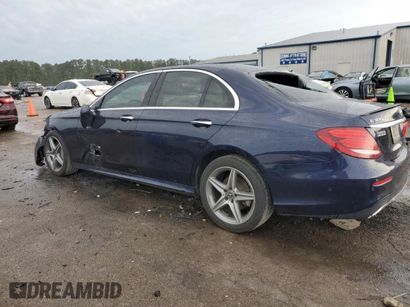 2018 Mercedes-Benz E with VIN WDDZF4KB5JA387867, listed as a Copart auction lot 50929855 with 101,128 mi miles and Salvage Title. Bid and sale history available at carsss.com. Image 2.