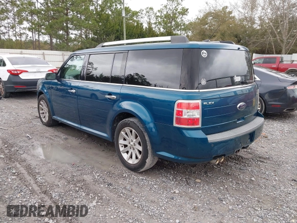 2011 Ford Flex SEL with VIN 2FMGK5CC5BBD11397, listed as a IAAI auction lot 41761523 with 130,392 mi miles. Bid and sale history available at carsss.com. Image 3.