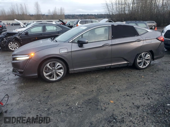 2018 Honda Clarity Plug-In Hybrid Touring with VIN JHMZC5F30JC013018, listed as a Copart auction lot 81563074 with 32,401 mi miles and Salvage Title. Bid and sale history available at carsss.com. Image 1.