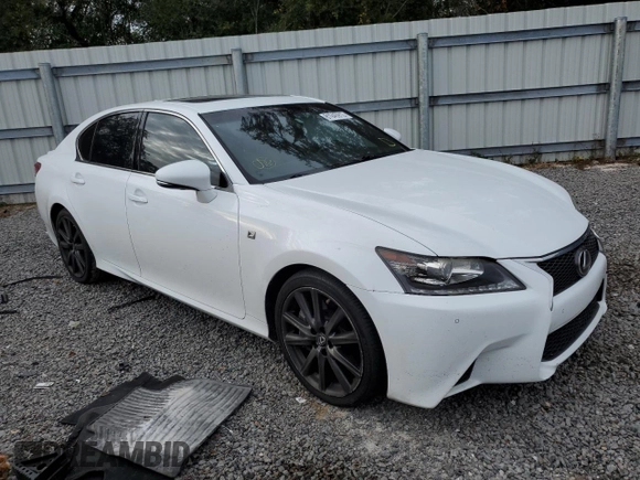 2015 Lexus GS 350 with VIN JTHBE1BL2FA012885, listed as a Copart auction lot 81945913 with 106,858 mi miles. Bid and sale history available at carsss.com. Image 4.
