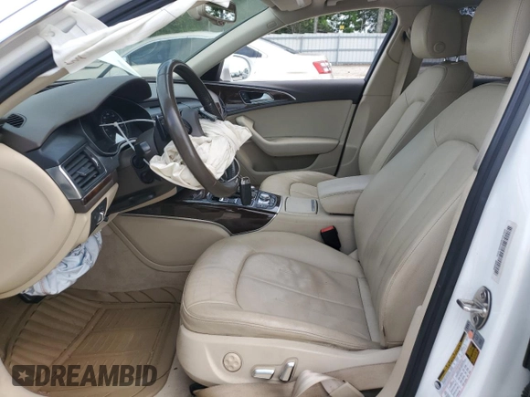 2016 Audi A6 Premium z VIN WAUCFAFCXGN013738, wystawiony jako Copart lot #57225385 z przebiegiem 117 995 mil mil oraz Szkoda całkowita • Salvage title. Historia ofert i sprzedaży dostępna na DreamBid. Obrazek 7.
