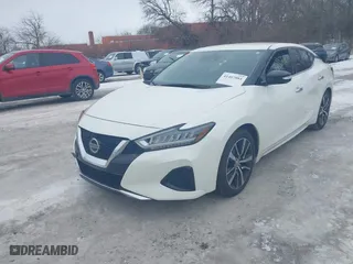 2021 Nissan Maxima SV with VIN 1N4AA6CV0MC503940, listed as a IAAI auction lot 41407081 with 39,872 mi miles. Bid and sale history available at carsss.com. Image 18.