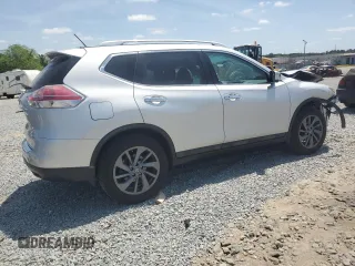2016 Nissan Rogue SV with VIN 5N1AT2MT0GC743287, listed as a Copart auction lot 54707535 with 86,901 mi miles and Salvage Title. Bid and sale history available at DreamBid. Image 3.