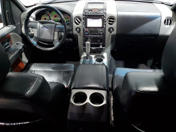 2008 Ford F-150 XLT with VIN 1FTPW14538FA49081, listed as a Copart auction lot 58246455 with 105,198 mi miles and Salvage title. Bid and sale history available at DreamBid. Image 8.