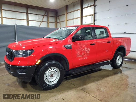2021 Ford Ranger XL with VIN 1FTER4EH0MLD11031, listed as a Copart auction lot 53507615 with 138,041 mi miles and Clean Title. Bid and sale history available at carsss.com. Image 1.