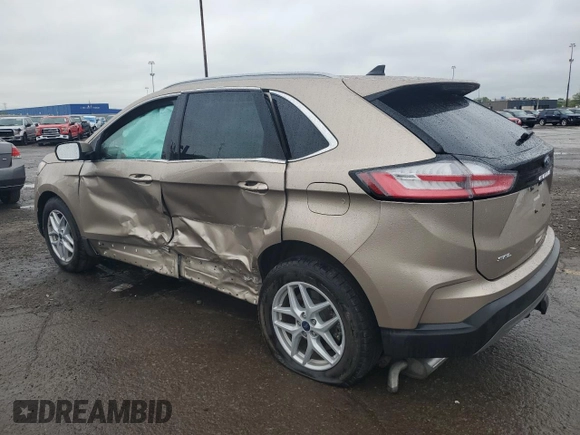 2021 Ford Edge SEL z VIN 2FMPK4J96MBA36322, wystawiony jako Copart lot #56851975 z przebiegiem 10 073 mil mil oraz Czysty tytuł • Clean title. Historia ofert i sprzedaży dostępna na DreamBid. Obrazek 2.