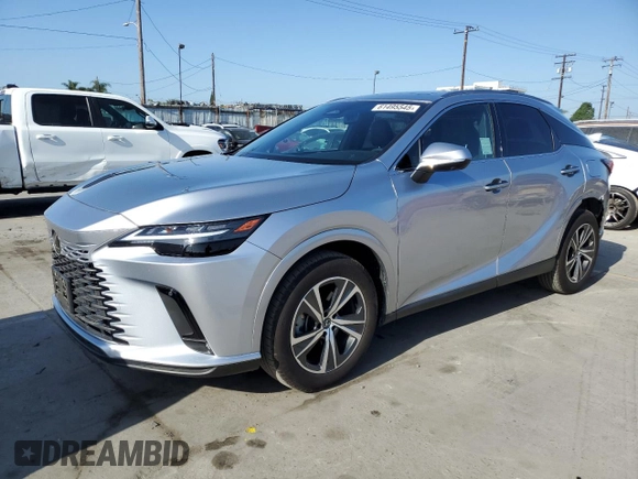2024 Lexus RX 350 with VIN JTJCHMAA4R2017497, listed as a Copart auction lot 61495545 with 17,711 mi miles and Salvage title. Bid and sale history available at DreamBid. Image 1.
