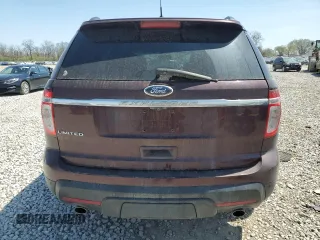 2012 Ford Explorer Limited with VIN 1FMHK7F89CGA55749, listed as a Copart auction lot 53632655 with 215,206 mi miles and Salvage Title. Bid and sale history available at carsss.com. Image 6.