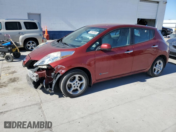 2014 Nissan LEAF SV z VIN 1N4AZ0CP0EC333782, wystawiony jako Copart lot #47541495 z przebiegiem 73 795 mil mil oraz Szkoda całkowita • Salvage title. Historia ofert i sprzedaży dostępna na DreamBid. Obrazek 1.