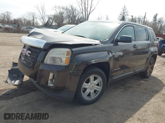 2014 GMC Terrain SLE z VIN 2GKALMEK5E6336243, wystawiony jako IAAI lot #42064378 z przebiegiem 113 379 mil mil oraz . Historia ofert i sprzedaży dostępna na DreamBid. Obrazek 2.