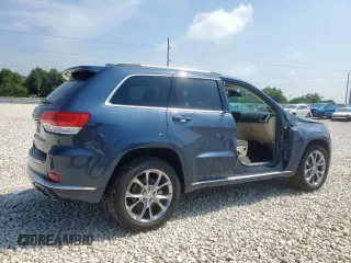 2021 Jeep Grand Cherokee Summit with VIN 1C4RJEJG2MC657402, listed as a Copart auction lot 59098465 with 61,442 mi miles and Salvage title. Bid and sale history available at DreamBid. Image 3.