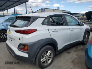 2018 Hyundai Kona SE with VIN KM8K12AA6JU104460, listed as a Copart auction lot 47580855 with 132,011 mi miles and Salvage Title. Bid and sale history available at DreamBid. Image 3.