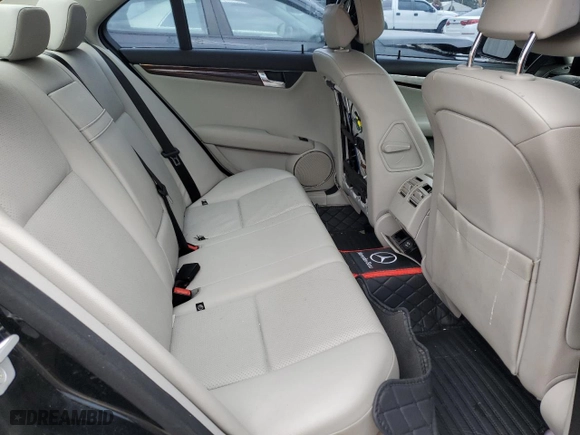 2009 Mercedes-Benz C-Class 3.0L Sport with VIN WDDGF54X99R043543, listed as a Copart auction lot 72921834 with 110,618 mi miles and Salvage Title. Bid and sale history available at carsss.com. Image 10.