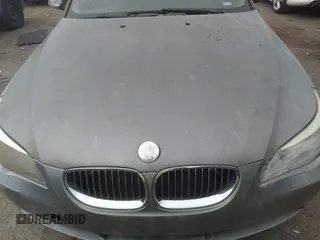 2007 BMW 5 Series 530i with VIN WBANE73577CM52878, listed as a IAAI auction lot 41357661 with 1 mi miles. Bid and sale history available at carsss.com. Image 10.