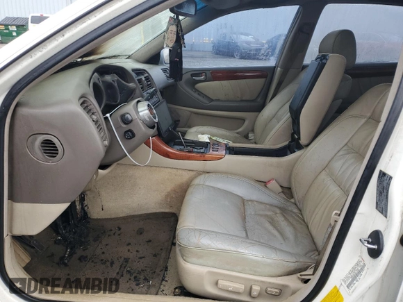 1998 Lexus GS 300 z VIN JT8BD68S0W0019368, wystawiony jako Copart lot #47135265 z przebiegiem Nie podano mil oraz Nie do naprawy • Non repairable. Historia ofert i sprzedaży dostępna na DreamBid. Obrazek 7.