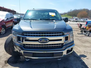 2018 Ford F-150 XL with VIN 1FTEW1E54JFE02925, listed as a IAAI auction lot 42002280 with 31,893 mi miles. Bid and sale history available at carsss.com. Image 12.