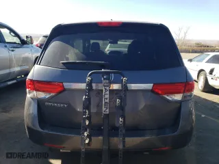 2016 Honda Odyssey EX-L with VIN 5FNRL5H61GB142289, listed as a Copart auction lot 42383195 with 138,812 mi miles and Salvage Title. Bid and sale history available at carsss.com. Image 6.