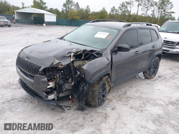 2022 Jeep Cherokee X with VIN 1C4PJMCX0ND538919, listed as a IAAI auction lot 41321416 with 65,577 mi miles. Bid and sale history available at carsss.com. Image 17.