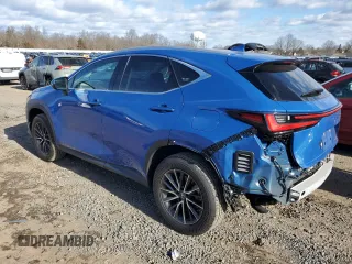 2023 Lexus NX with VIN 2T2GGCEZ8PC016798, listed as a Copart auction lot 41702775 with 5,089 mi miles and Salvage Title. Bid and sale history available at carsss.com. Image 2.