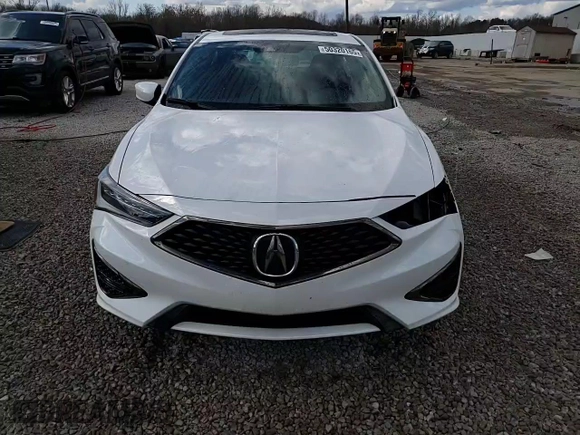 2022 Acura ILX w/Premium/A-Spec Package with VIN 19UDE2F80NA006332, listed as a Copart auction lot 50320165 with 24,053 mi miles and Salvage Title. Bid and sale history available at carsss.com. Image 14.