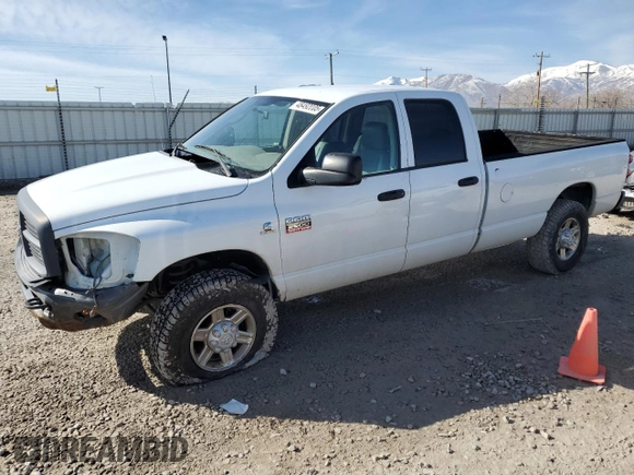 2009 Dodge Ram 2500 ST with VIN 3D7KS28L39G540065, listed as a Copart auction lot 48492005 with 216,165 mi miles and Salvage Title. Bid and sale history available at carsss.com. Image 1.