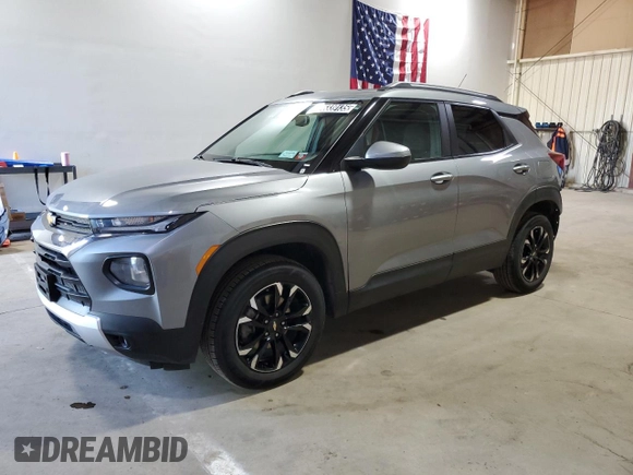 2023 Chevrolet TrailBlazer LT with VIN KL79MRSLXPB184625, listed as a Copart auction lot 55339135 with 48,470 mi miles and Clean Title. Bid and sale history available at DreamBid. Image 1.