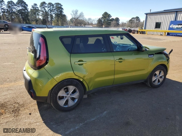 2016 Kia Soul with VIN KNDJN2A26G7825463, listed as a Copart auction lot 88282825 with 0 mi miles and Salvage Title. Bid and sale history available at carsss.com. Image 3.