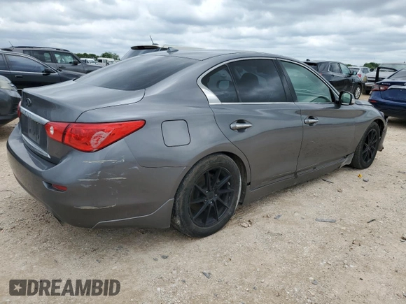 2017 Infiniti Q50 3.0t Premium with VIN JN1EV7AP9HM737636, listed as a Copart auction lot 54293595 with 163,796 mi miles and Clean Title. Bid and sale history available at carsss.com. Image 3.