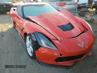 2017 Chevrolet Corvette 1LT with VIN 1G1YB2D7XH5101361, listed as a Copart auction lot 87439564 with 89,725 mi miles and Salvage Title. Bid and sale history available at carsss.com. Image 5.