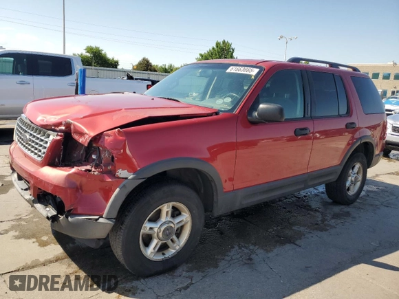 2003 Ford Explorer XLT z VIN 1FMZU73K23ZA01082, wystawiony jako Copart lot #61663665 z przebiegiem 333 930 mil mil oraz Szkoda całkowita • Salvage title. Historia ofert i sprzedaży dostępna na DreamBid. Obrazek 1.