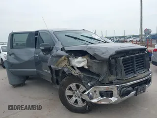2019 Nissan Titan SV with VIN 1N6AA1E68KN528019, listed as a IAAI auction lot 42140399 with 101,289 mi miles and . Bid and sale history available at DreamBid. Image 1.