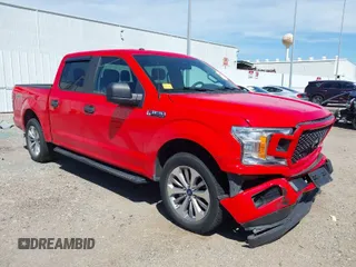 2018 Ford F-150 XL with VIN 1FTEW1CP2JFA05394, listed as a IAAI auction lot 41786733 with 118,039 mi miles. Bid and sale history available at carsss.com. Image 1.