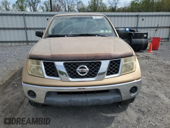 2005 Nissan Frontier 4WD LE with VIN 1N6AD07W65C441248, listed as a Copart auction lot 54317995 with 147,796 mi miles and Clean Title. Bid and sale history available at carsss.com. Image 5.