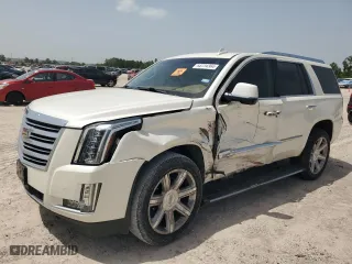 2015 Cadillac Escalade Platinum with VIN 1GYS3PKJXFR722444, listed as a Copart auction lot 64724304 with 0 mi miles and Salvage Title. Bid and sale history available at carsss.com. Image 1.