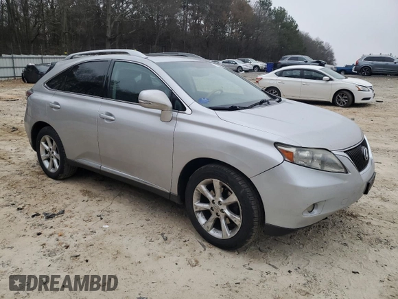 2010 Lexus RX 350 with VIN 2T2BK1BA3AC069413, listed as a Copart auction lot 46028435 with 254,566 mi miles and Non Repairable. Bid and sale history available at DreamBid. Image 4.