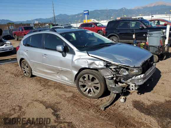 2013 Subaru Impreza Special Sports Premium with VIN JF1GPAL69D2216882, listed as a Copart auction lot 63688695 with 123,612 mi miles and Salvage title. Bid and sale history available at DreamBid. Image 4.