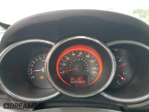 2013 Kia Sorento SX with VIN 5XYKWDA20DG395456, listed as a Copart auction lot 58751035 with 147,850 mi miles and Clean title. Bid and sale history available at DreamBid. Image 9.